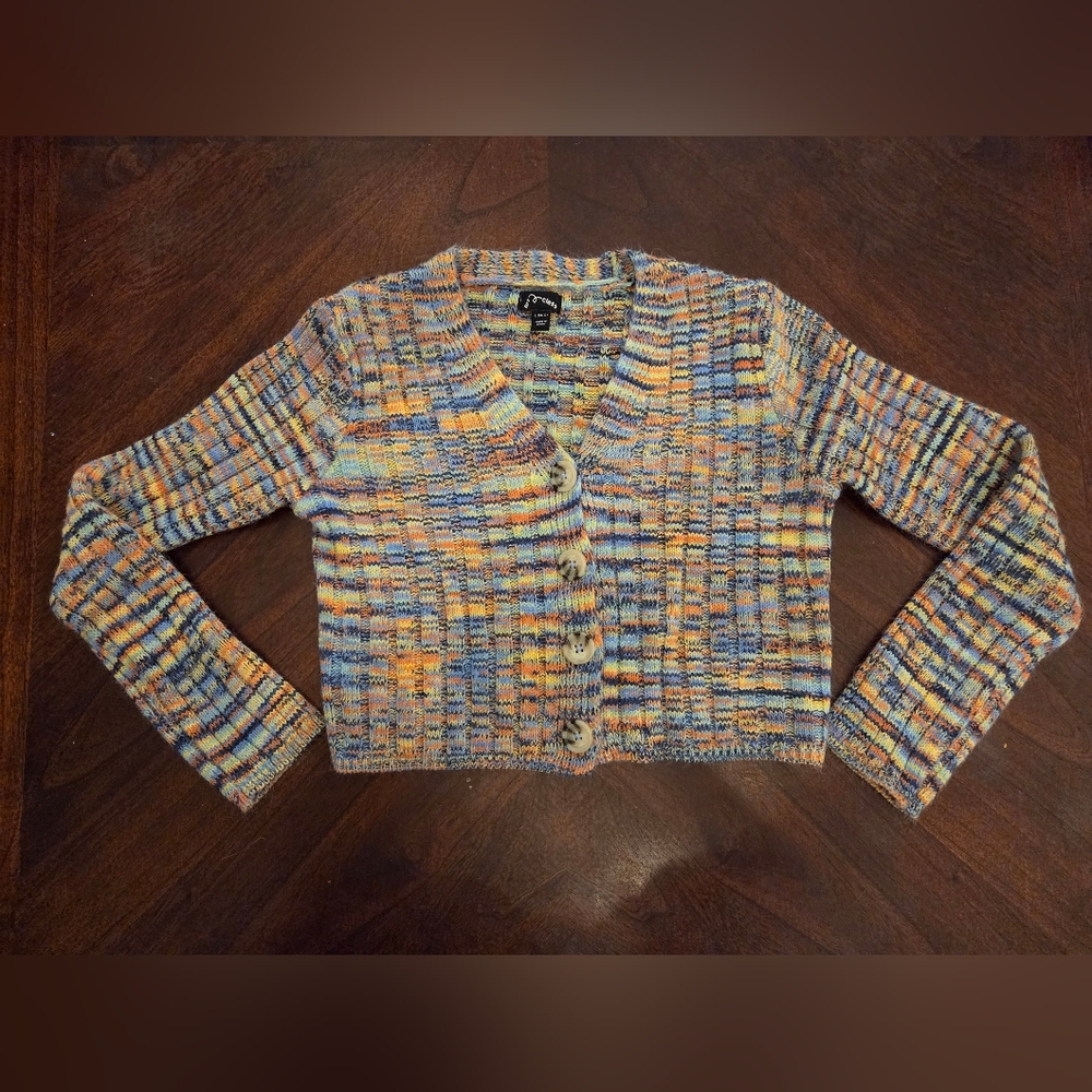 Girls Art Class Multicolor Knit Sweater